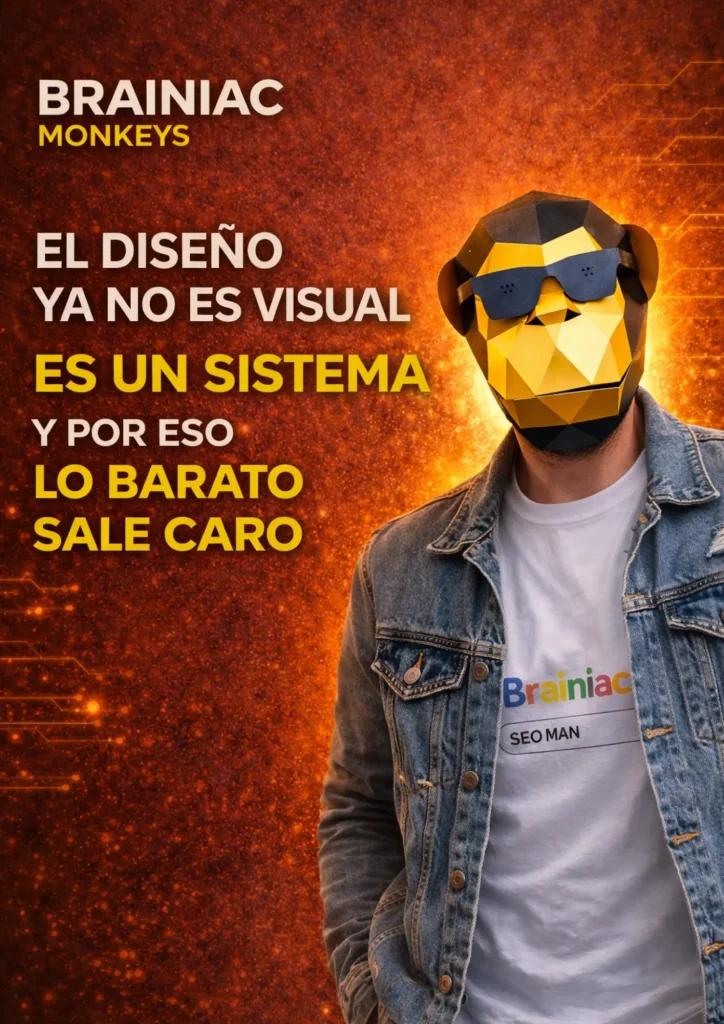 diseño como sistema en interfaz digital moderna