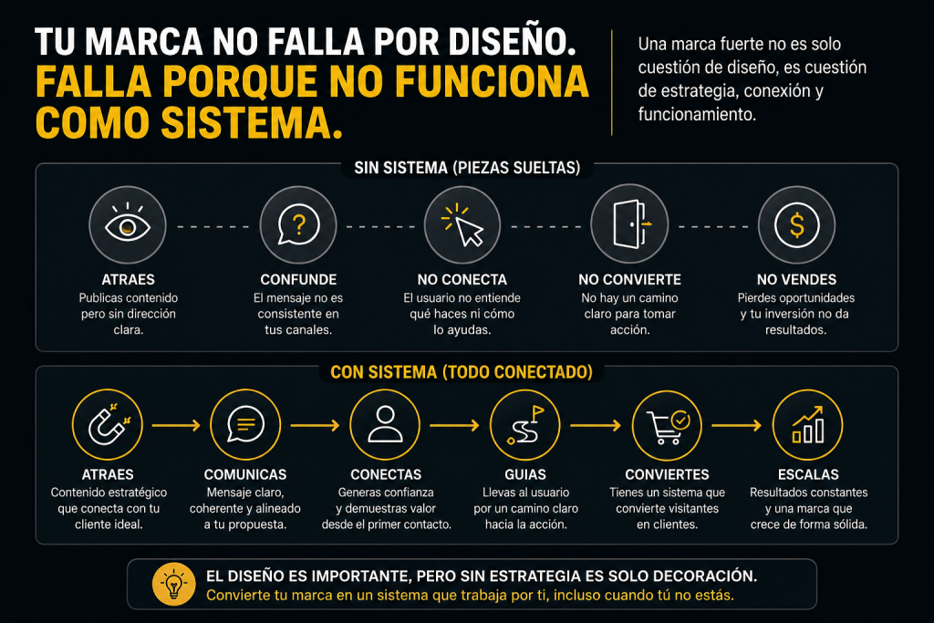 estructura de marca como sistema para atraer y convertir clientes