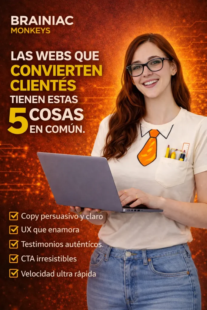 webs que convierten clientes diseño web profesional